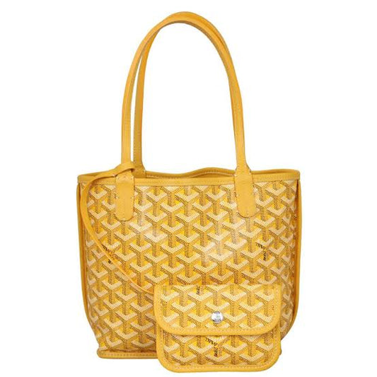 Goyard Goyardine Mini Anjou Bag (Yellow)