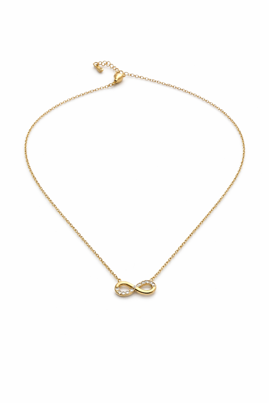 Classic Gold Infinity Pendant