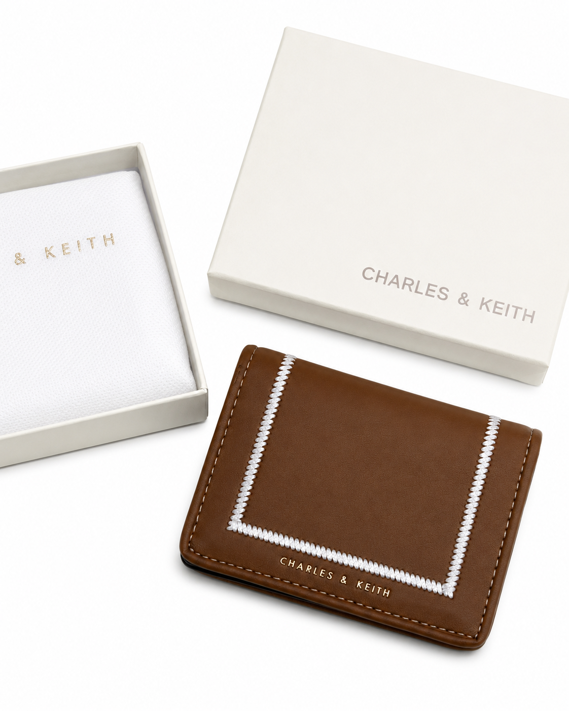 Charles & Keith - 
Astra Contrast Trim Wallet