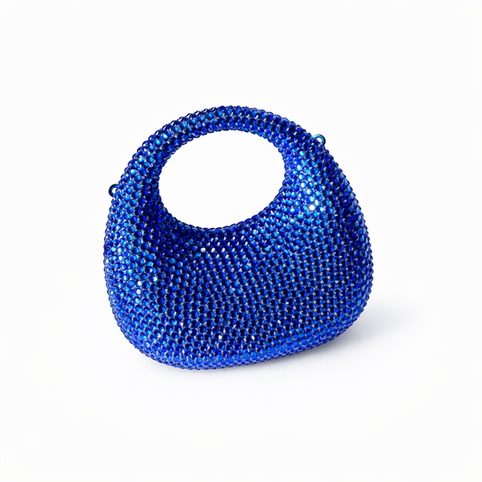 Luna Crystal Mini Bag (Blue)