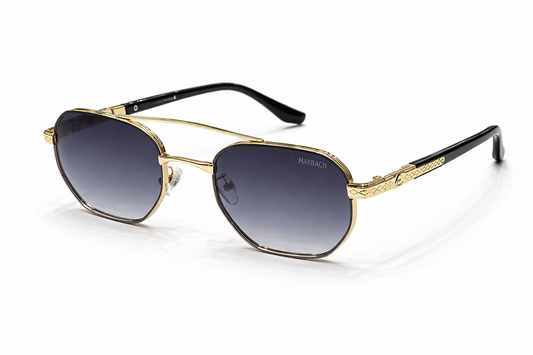 Maybach Sovereign Gold Octagon Sunglasses