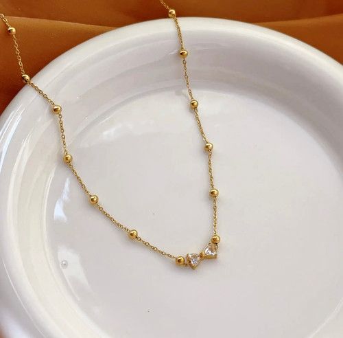 Bow Zarkoon Necklace |Stainless Steel|High Quality