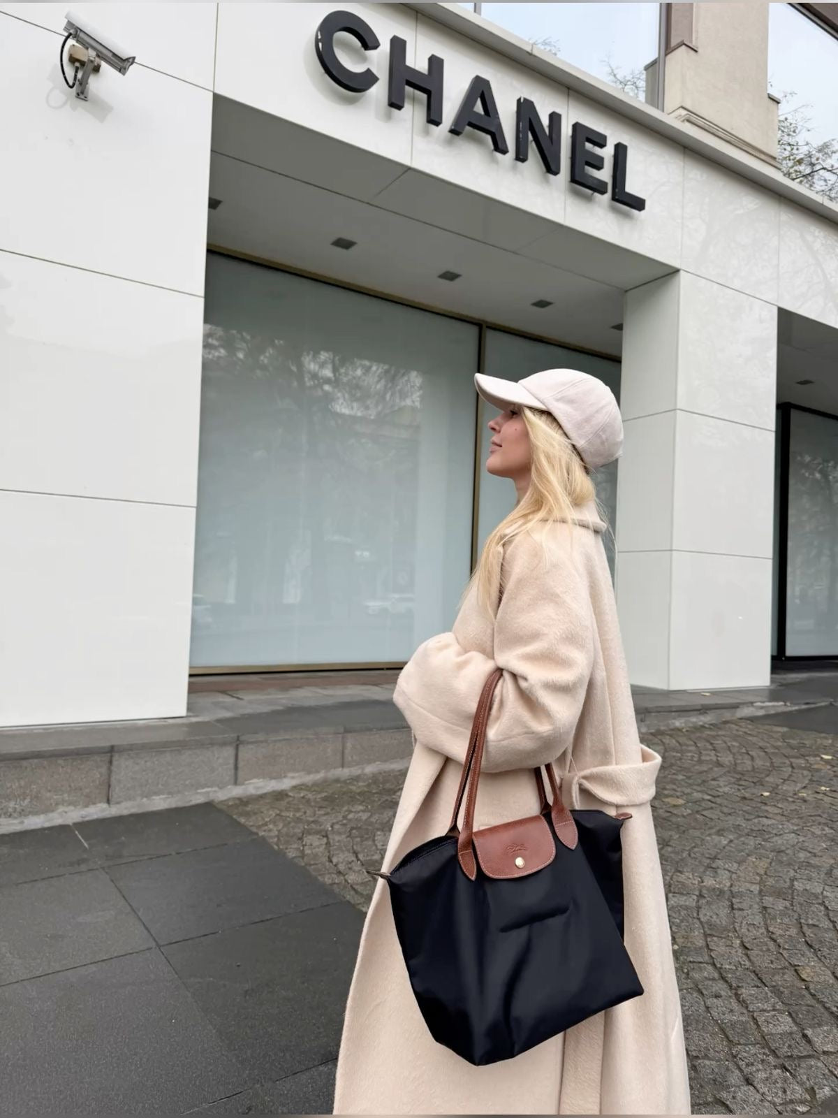 Long Champ Bag (Black)