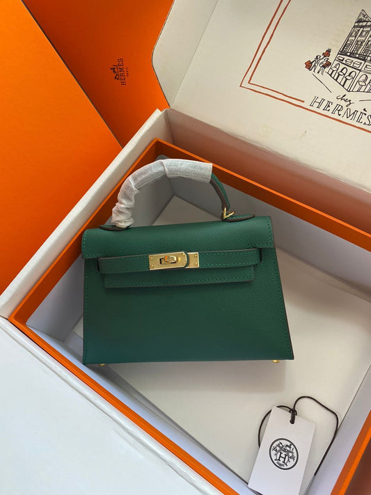 Hermes Kelly 20 Mini (Green)