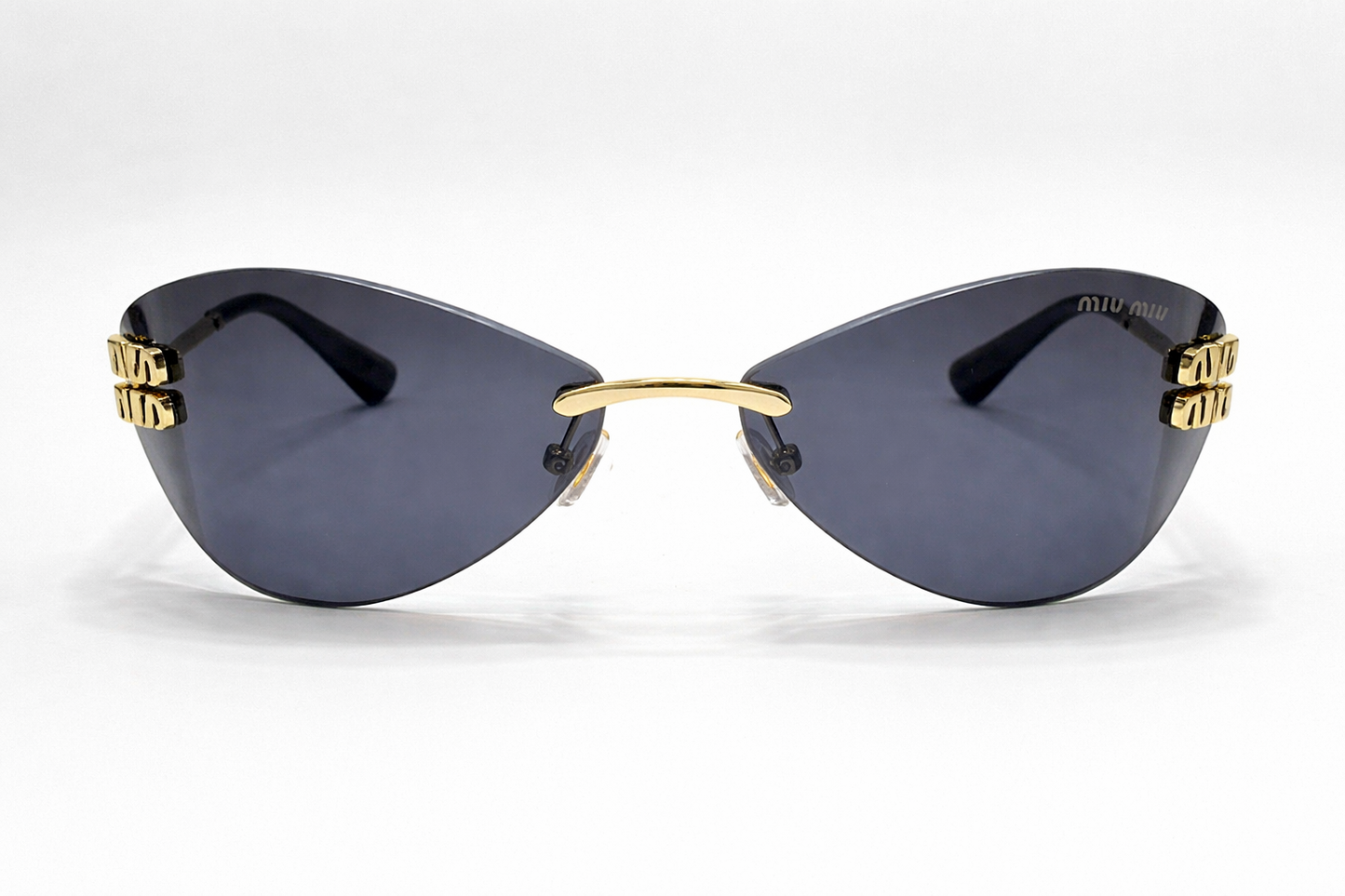 Miu Miu Aurelia Rimless Cat-Eye Sunglasses