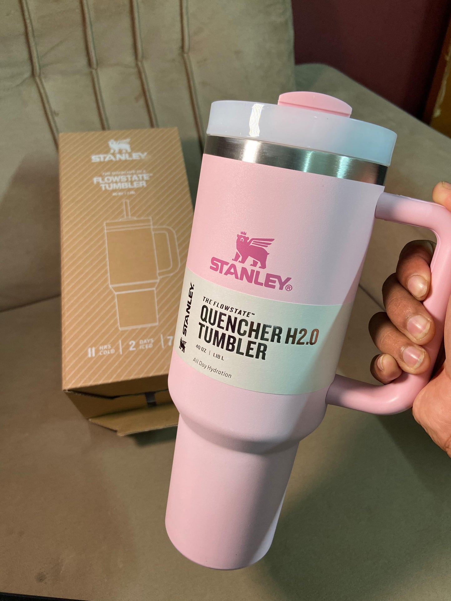 Stanley Quencher H2.O Tumbler (Pink)