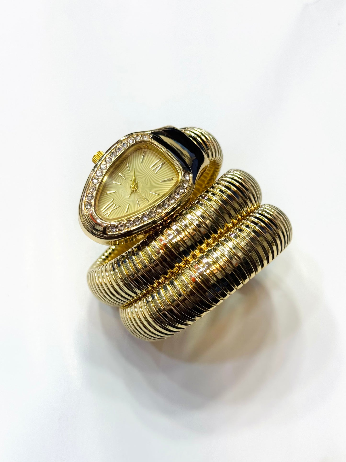 Bvlgari Replica Snake Watch - Golden