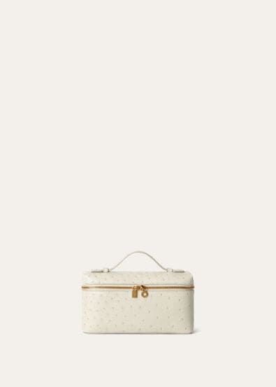 Loro Piana Extra Pocket L19 Ostrich Leather Bag