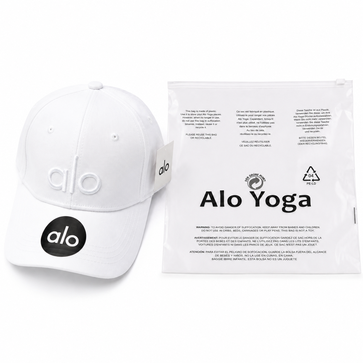 Alo Off-Duty Cap – White