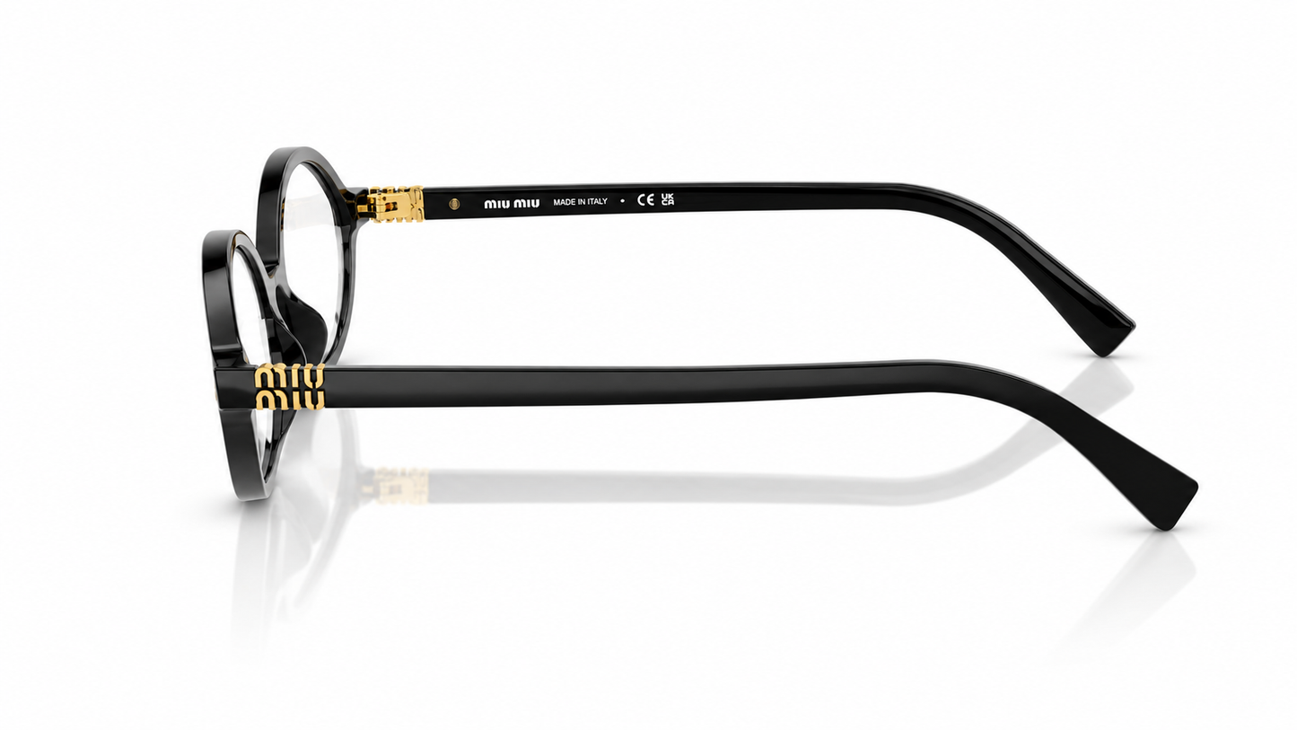 Miu Miu MU 04ZS Luxury Oval Sunglasses