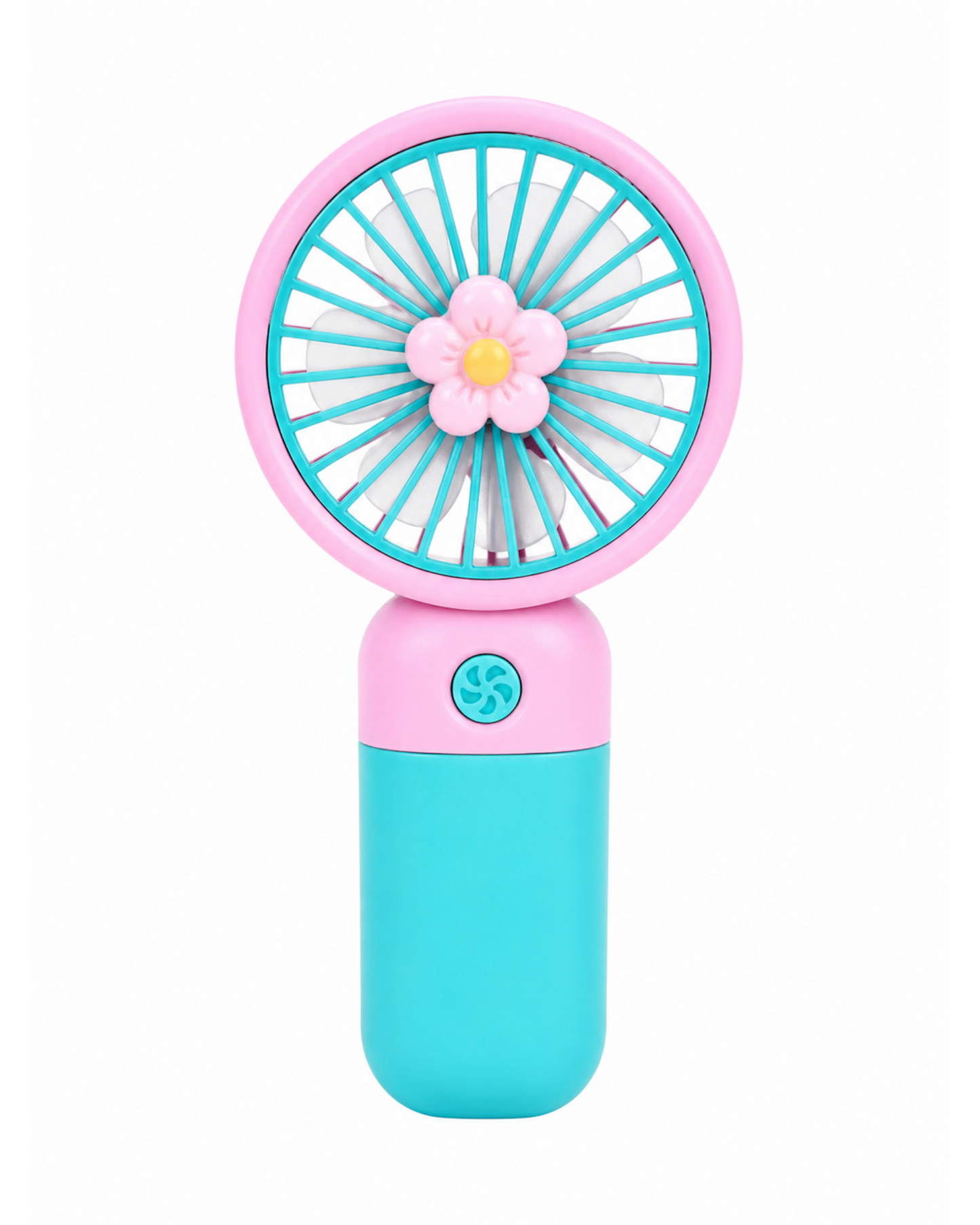 BloomBreeze™ Rechargeable Flower Mini Fan with USB Charging & Desktop Stand