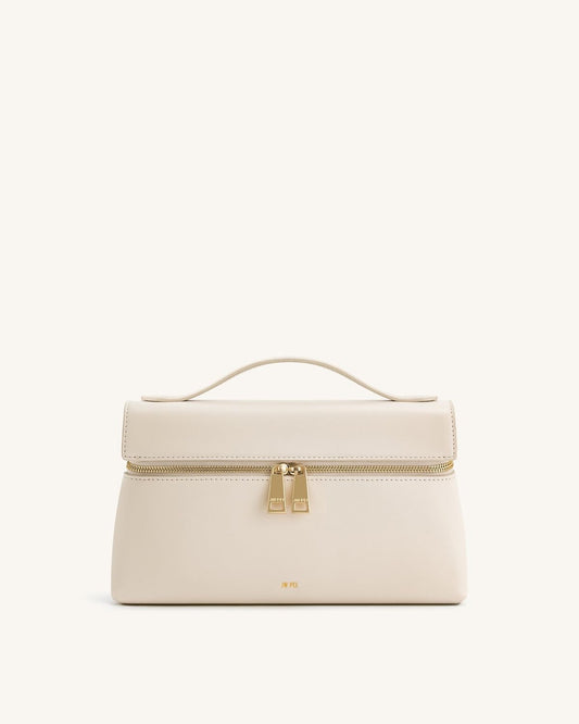 JW PIE Thea Top Handle Bag
 (With Box)(15-20 Days Delivery Time) (Beige)