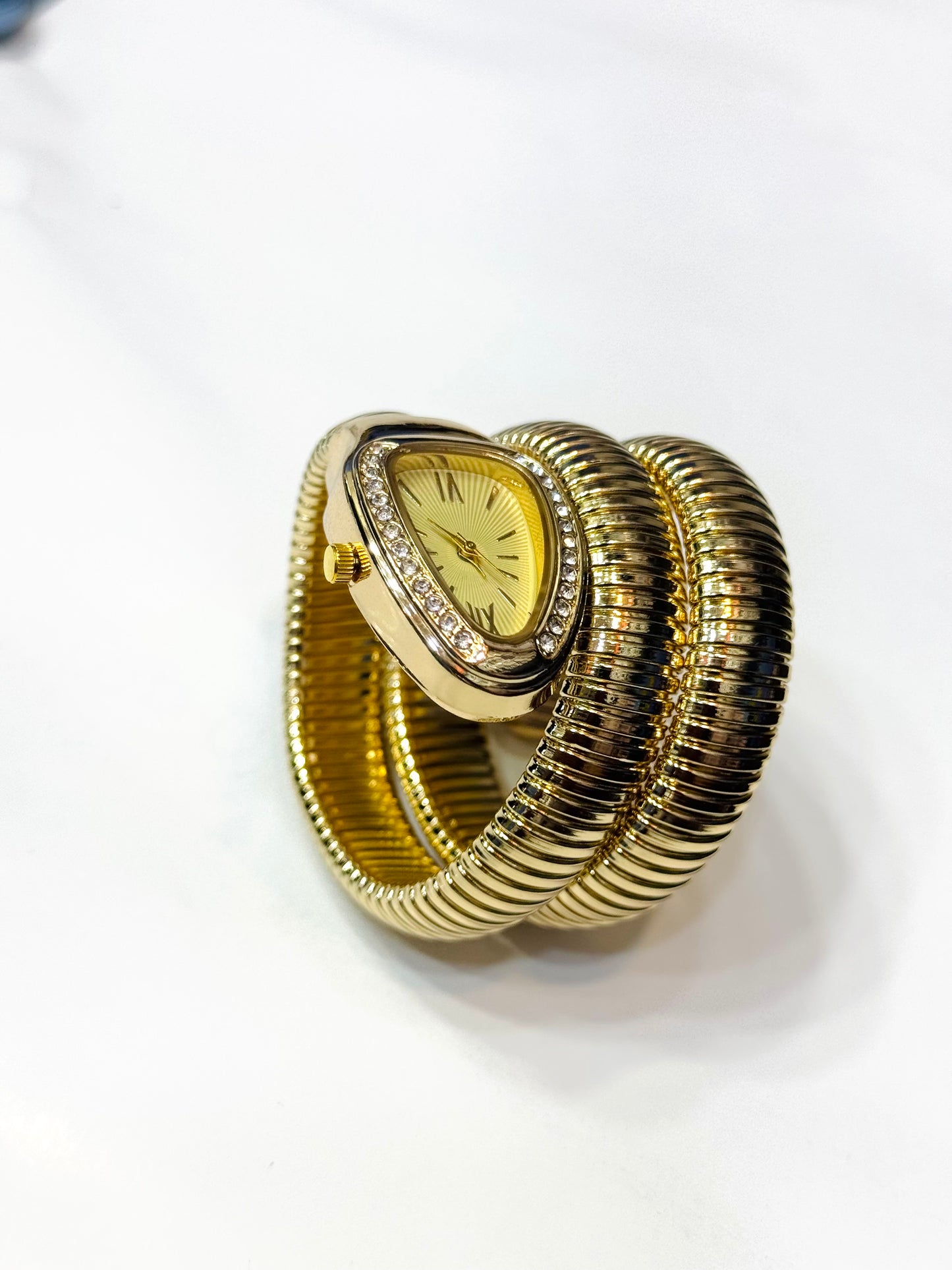 Bvlgari Replica Snake Watch - Golden