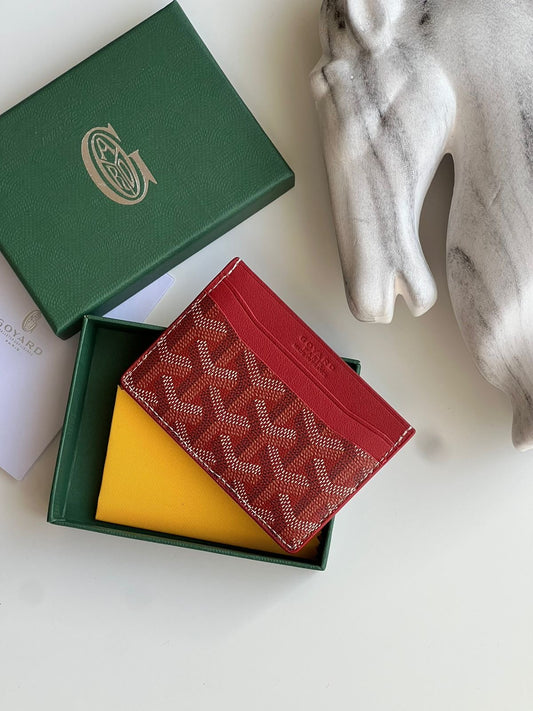 Goyard Saint-Sulpice Card Wallet (Red)