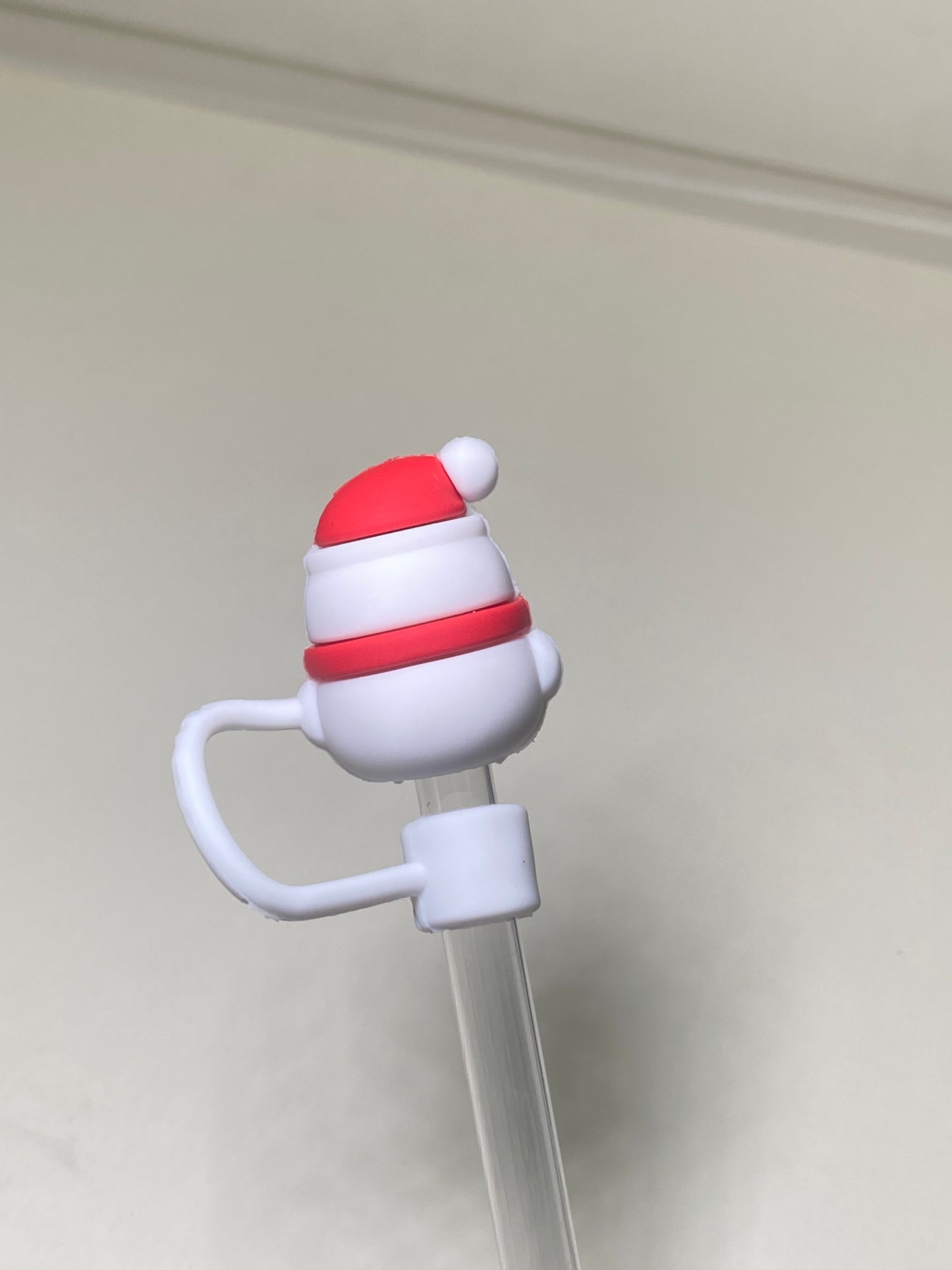 Snowman Stanley Straw Topper