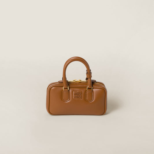Miu Miu Arcadie Leather Mini Bag
