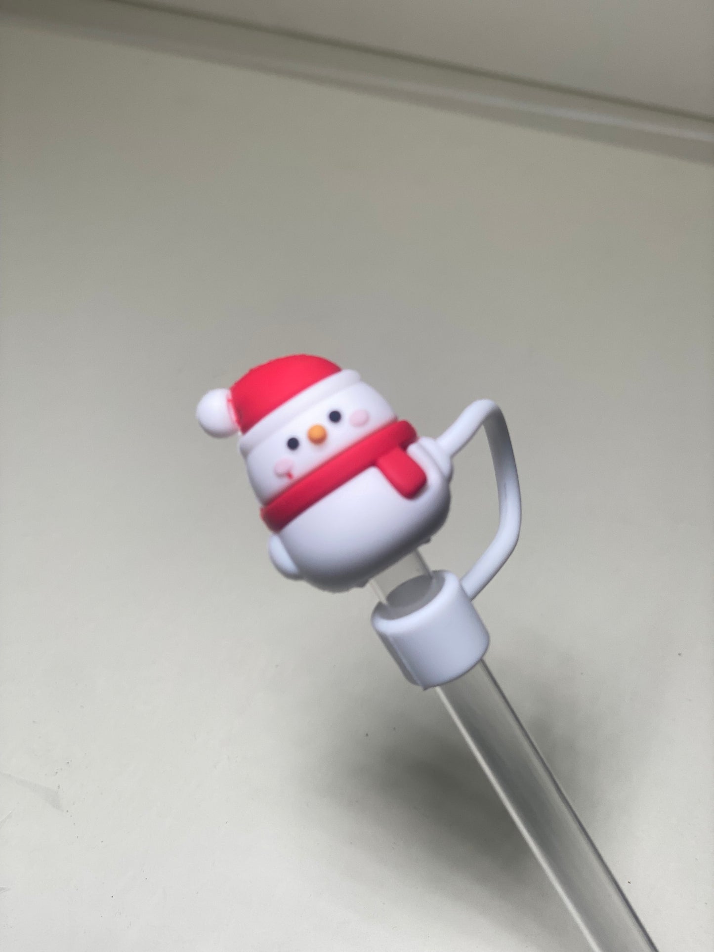 Snowman Stanley Straw Topper