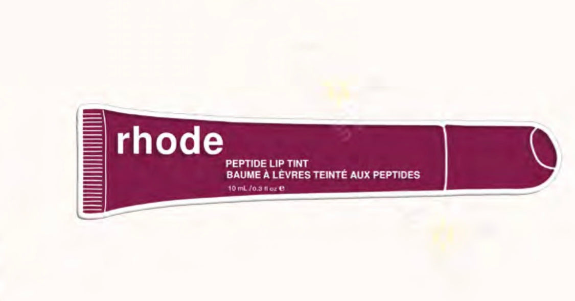 Rhode Lip Tint Pin Metal Phone Sticker