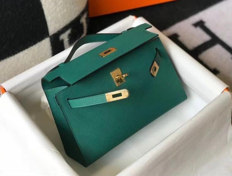 Hermes Kelly 20 Mini (Green)