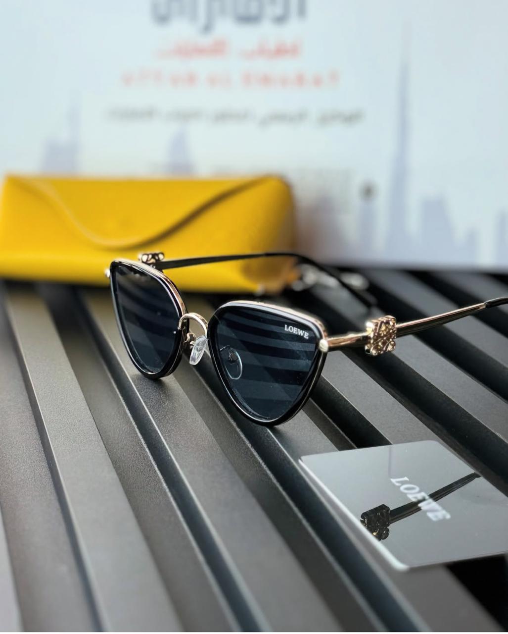 LOEWE Anagram Hexagonal Sunglasses