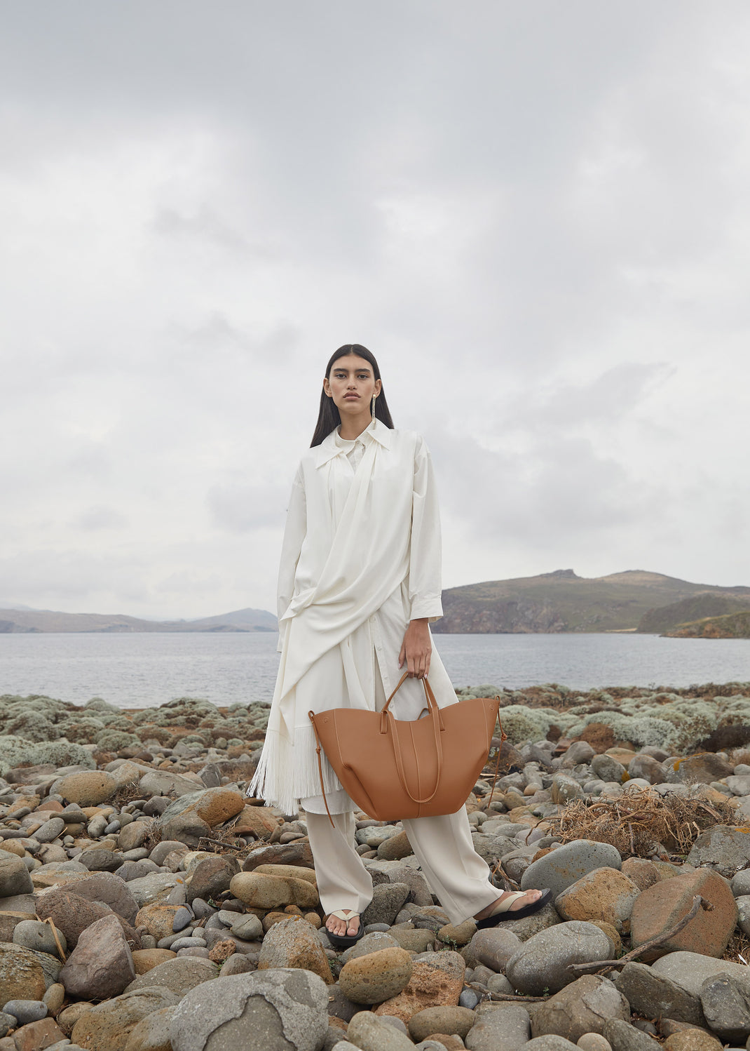 Polène Cyme Large Tote Bag