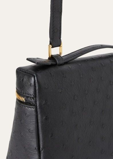 Loro Piana Extra Pocket L19 Ostrich Leather Bag