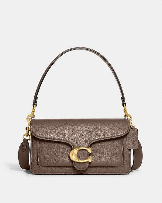 Coach Tabby Shoulder Bag (Brass Dark Stone)