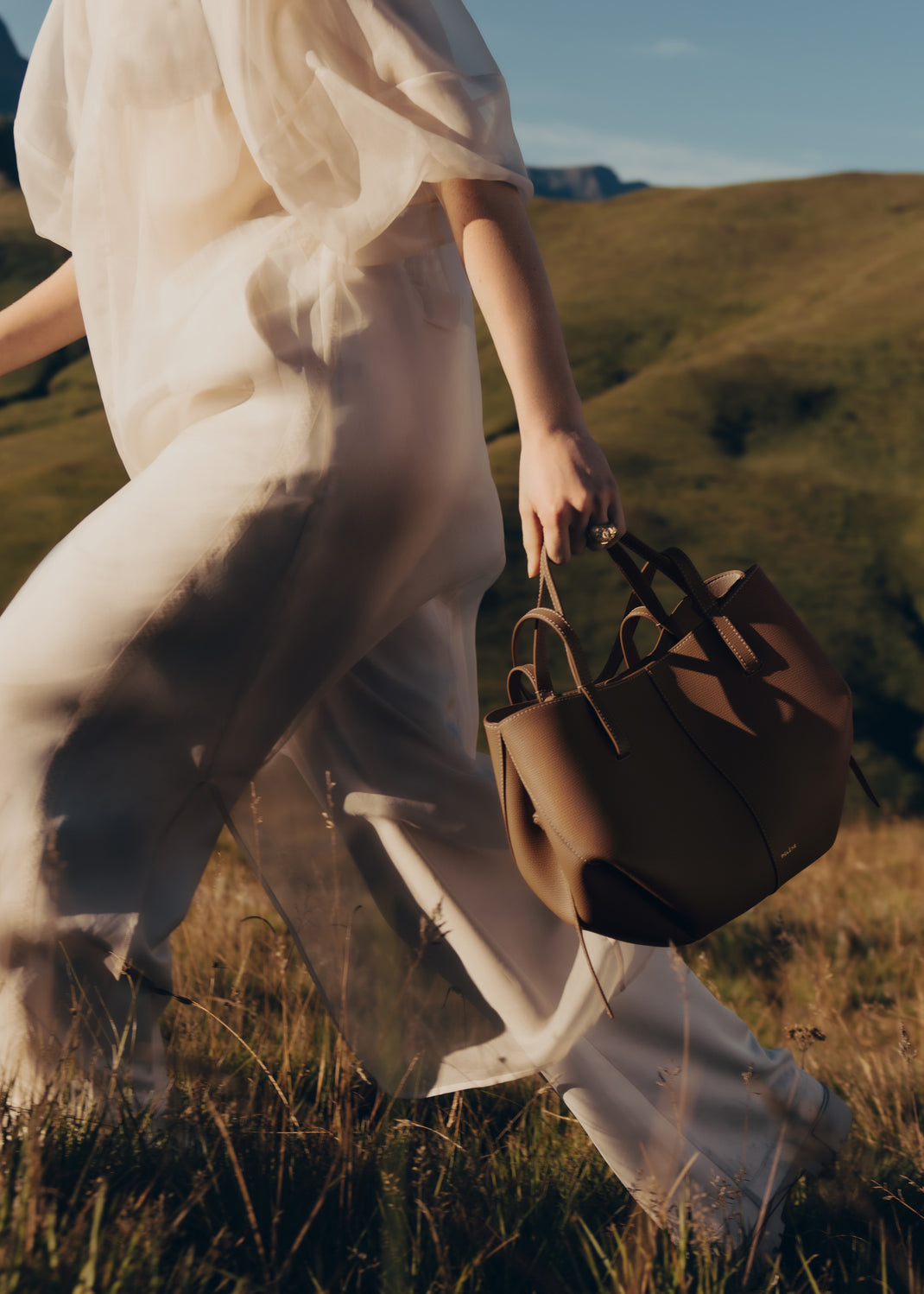 Polène Cyme Mini Tote Bag
