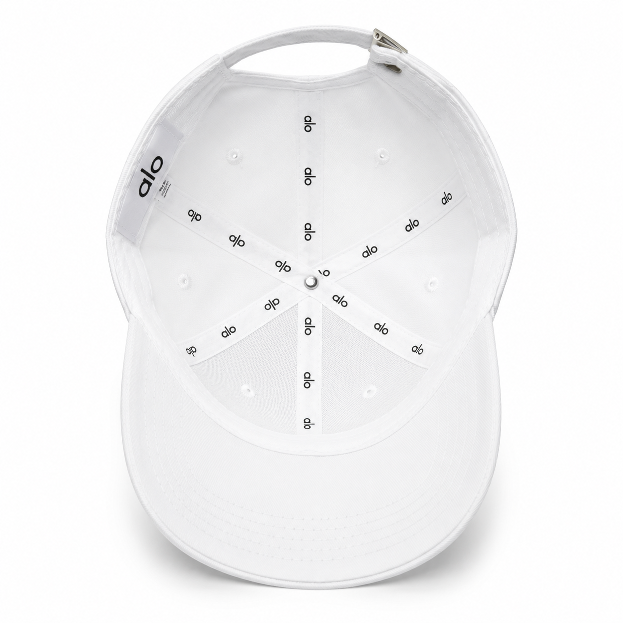 Alo Off-Duty Cap – White / Black