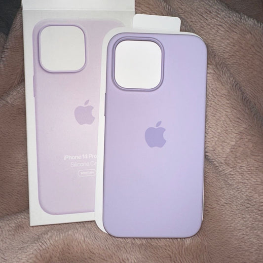 iPhone Silicone Case (Light Purple)
