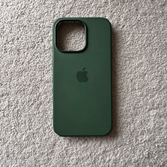 iPhone Silicone Case (Dark Green)