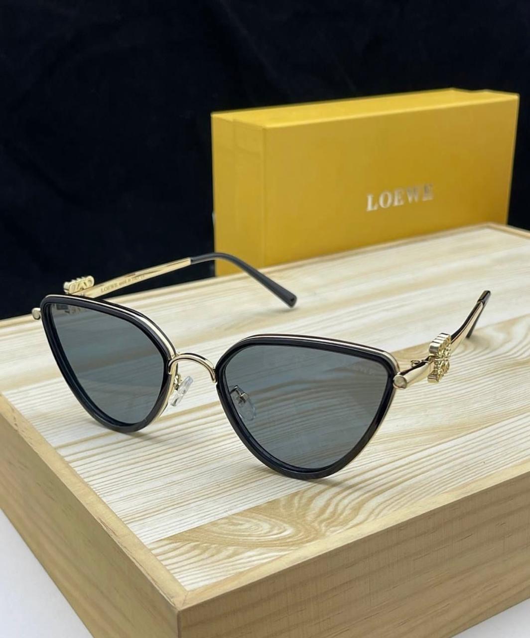 LOEWE Anagram Hexagonal Sunglasses