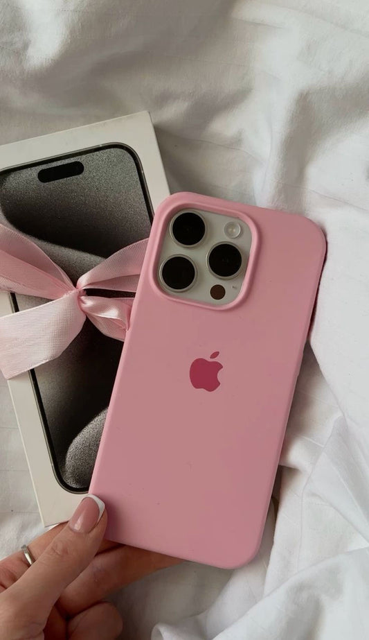 iPhone Silicone Case (Pink)