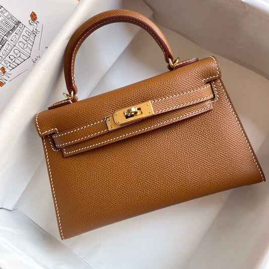 Hermes Kelly 20 Mini (Brown)