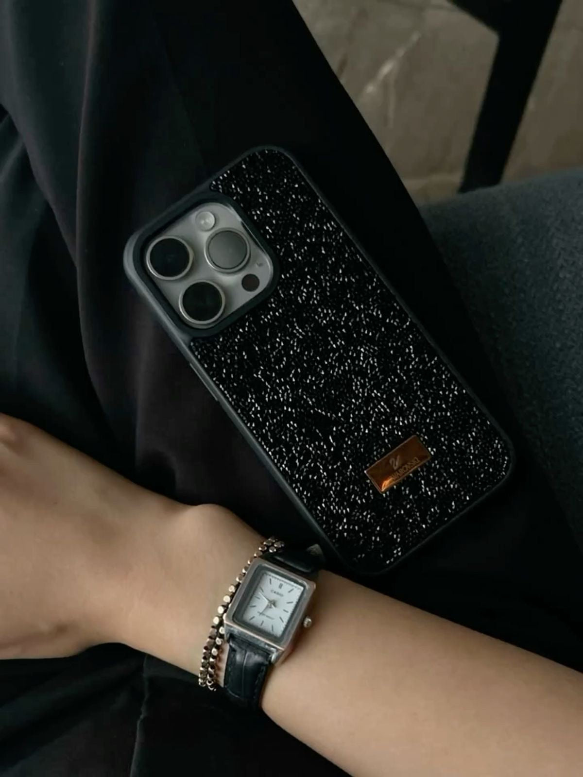 iPhone Swarovski Case (Black)