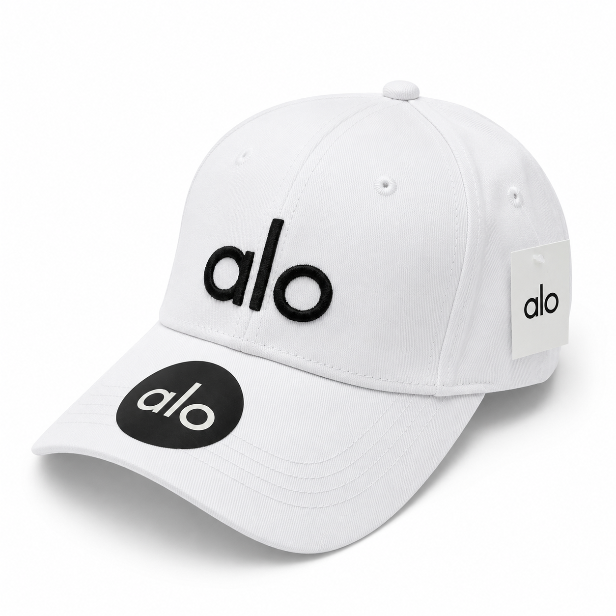 Alo Off-Duty Cap – White / Black