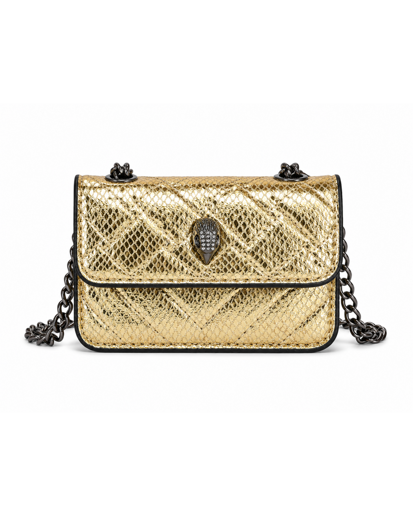 KURT GEIGER LONDON – Micro Kensington Bag (Gold)