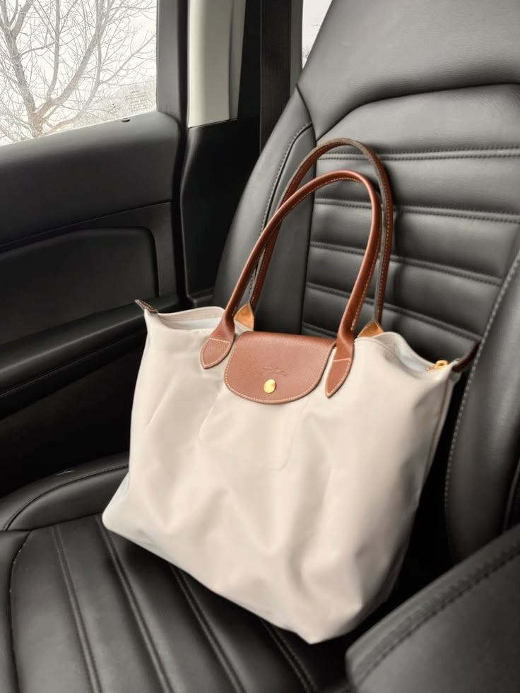 Long Champ Bag (Beige)