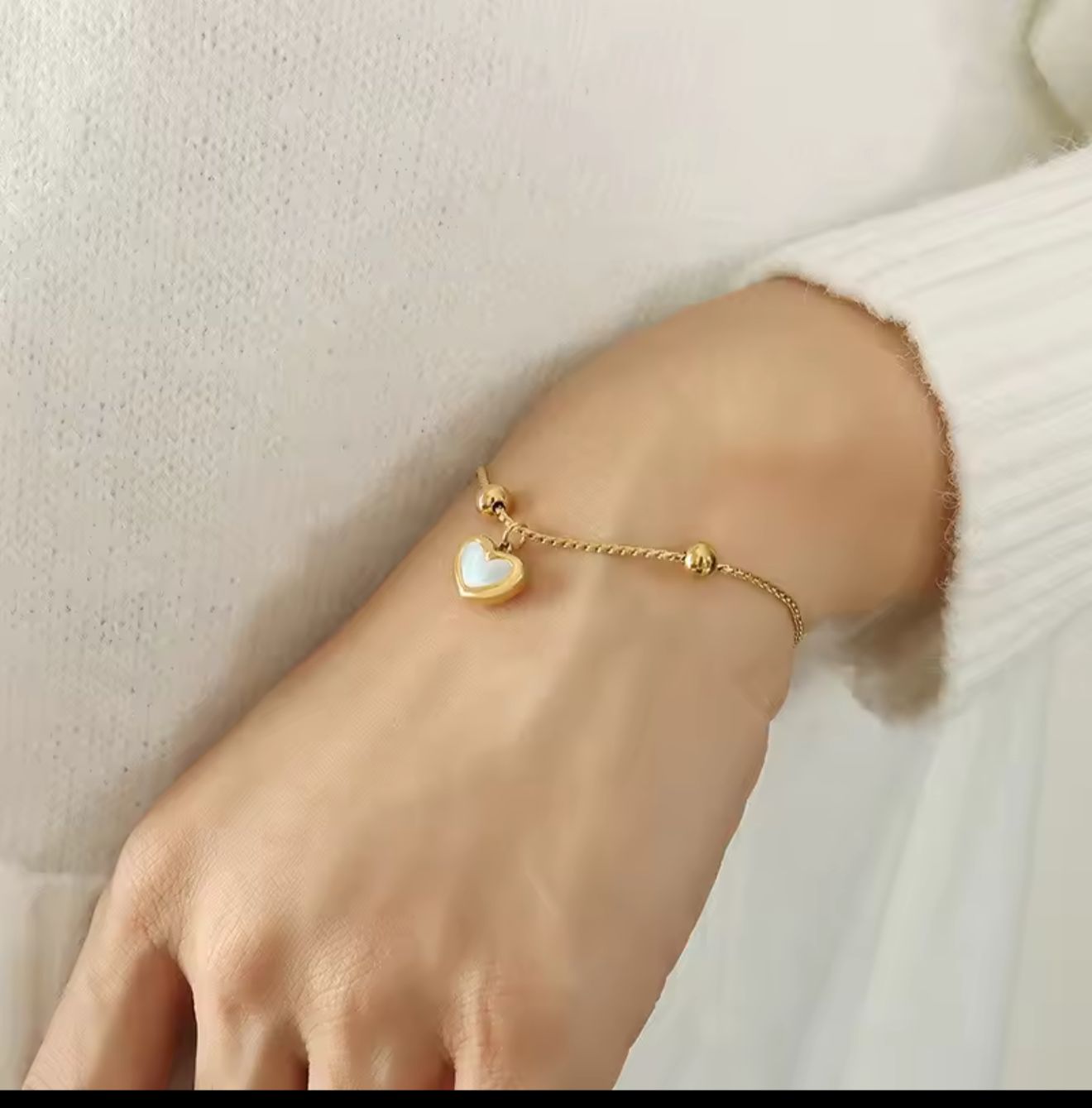 Trendy Heart Combo Set | Stainless Steel | 18K Gold Plated | Tarnish-Free