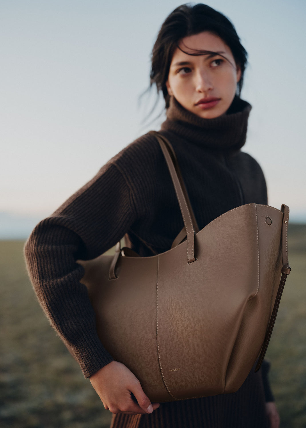 Polène Cyme Large Tote Bag