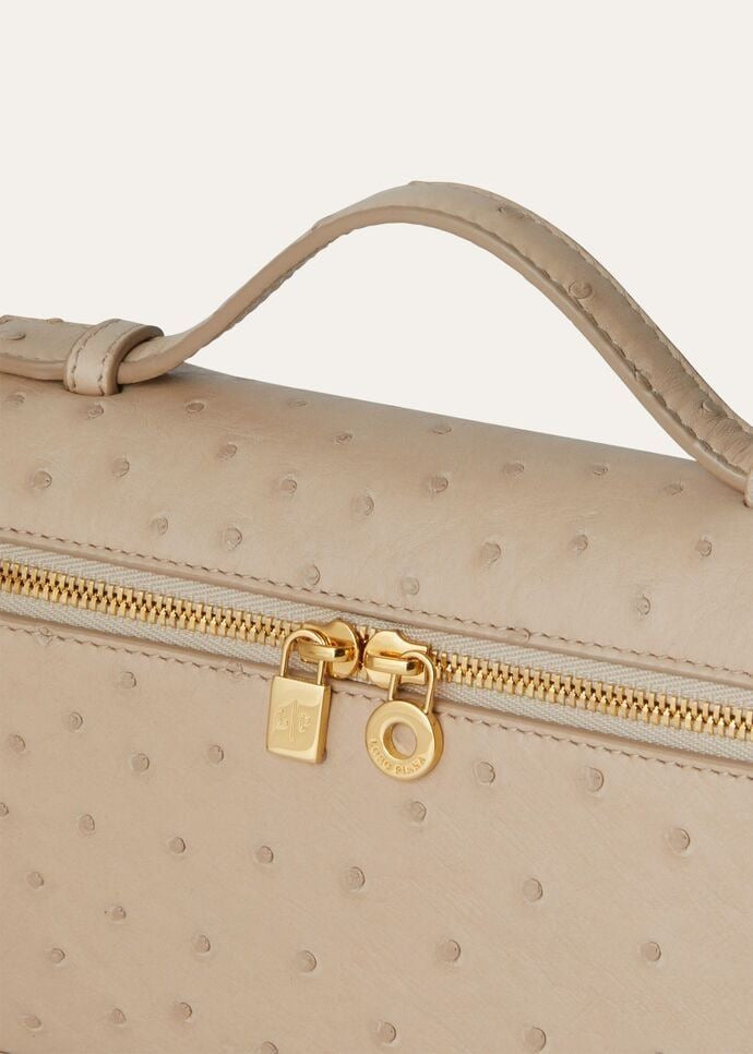 Loro Piana Extra Pocket L19
Ostrich Leather Bag