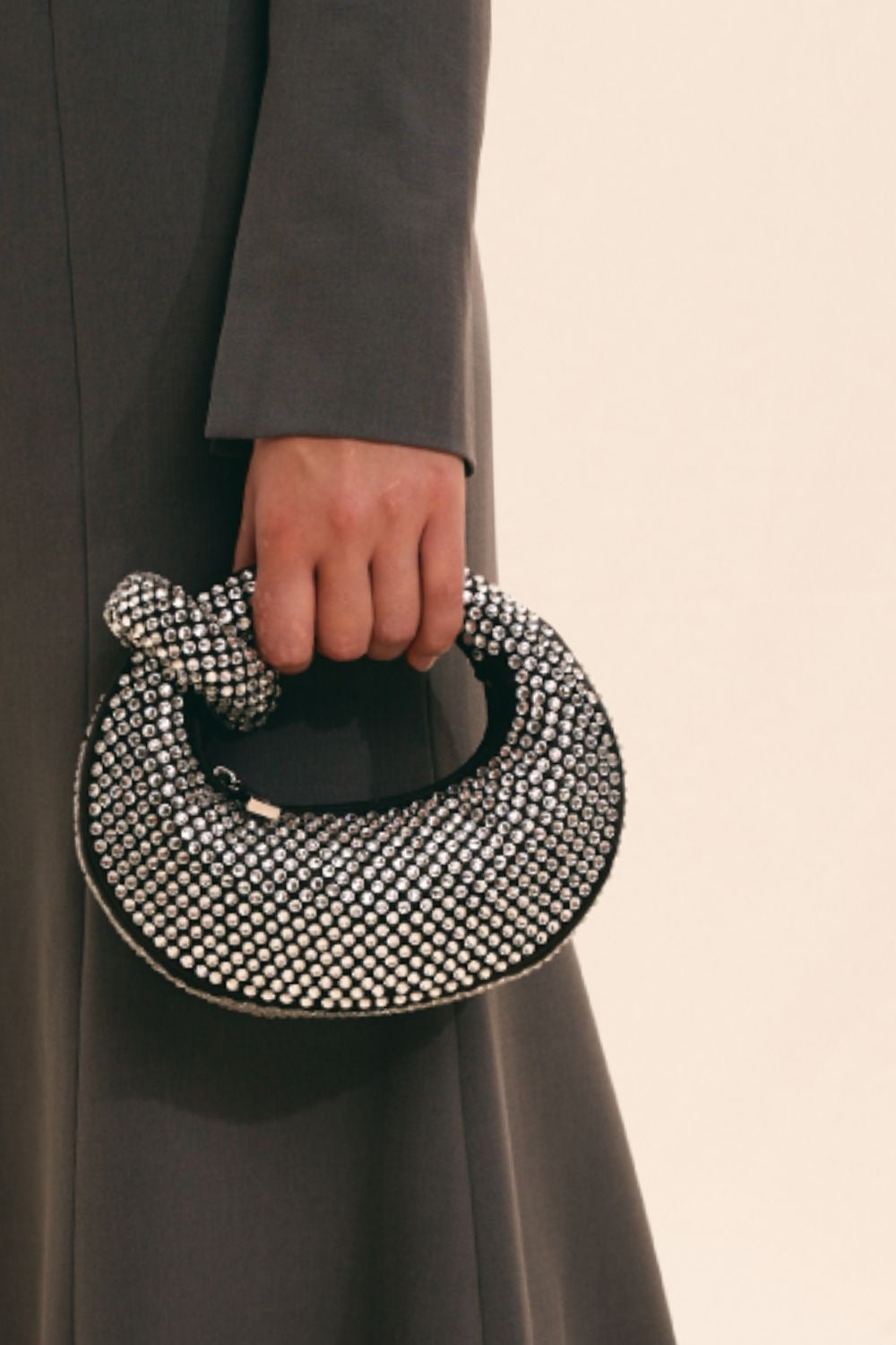 Abacus Artificial Crystal Mini Top Handle Bag