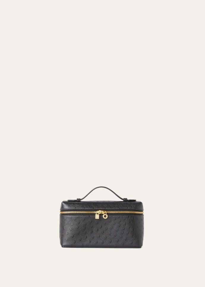 Loro Piana Extra Pocket L19 Ostrich Leather Bag