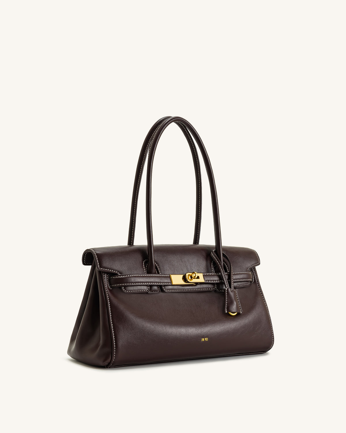 JW PEI Yara Shoulder Bag - Dark Brown