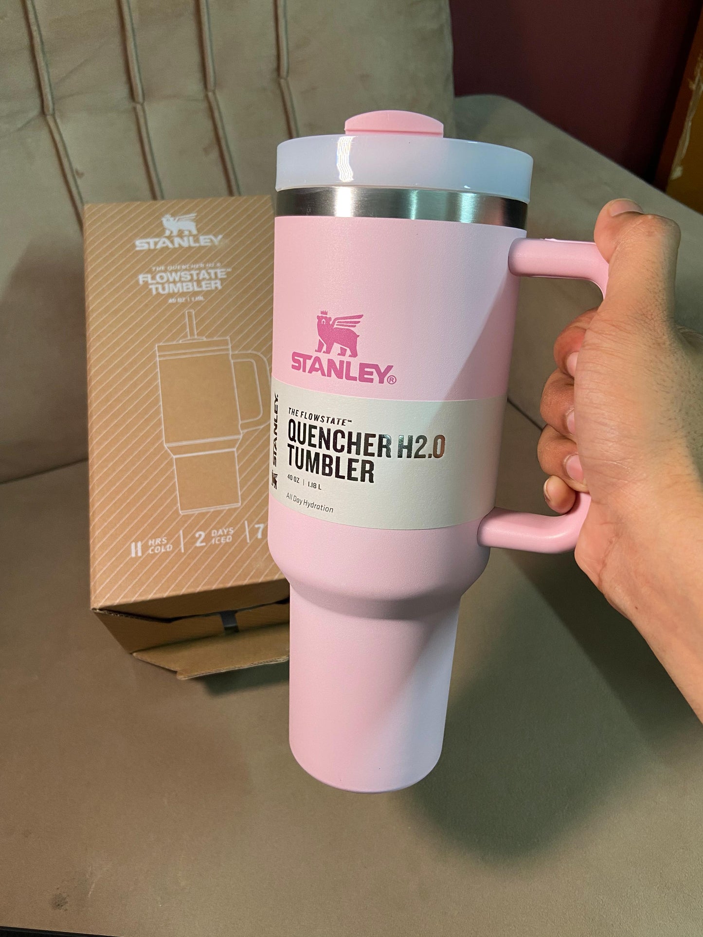 Stanley Quencher H2.O Tumbler (Pink)