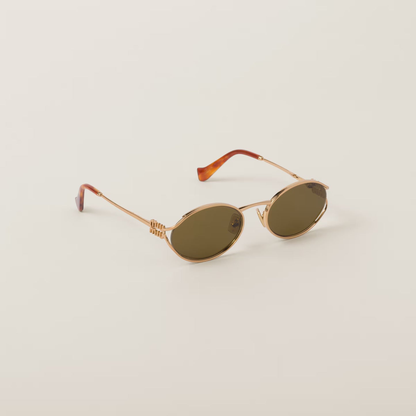 Miu Miu Metal Frame Sunglasses