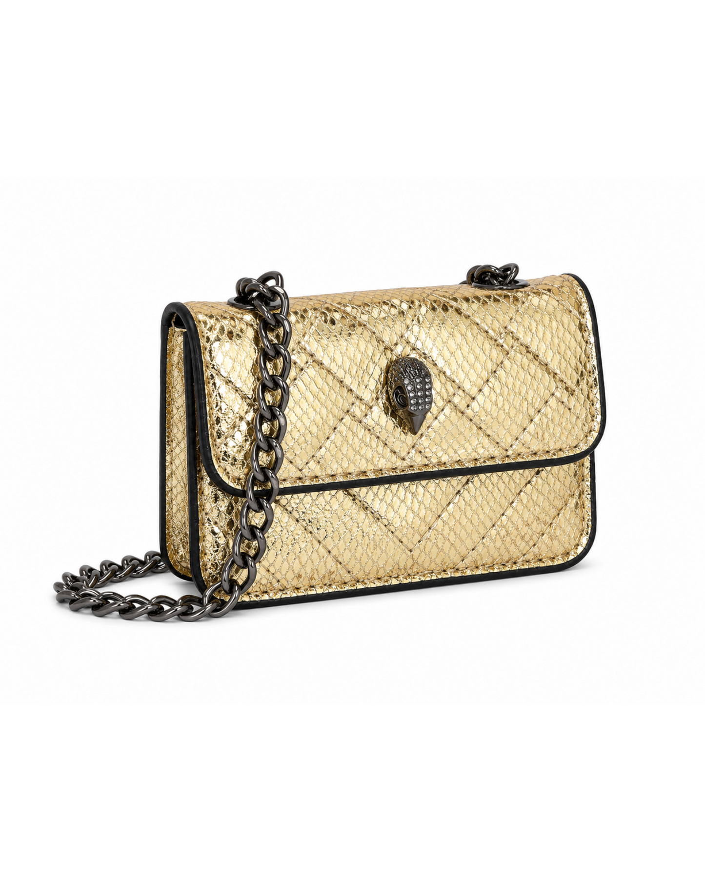 KURT GEIGER LONDON – Micro Kensington Bag (Gold)