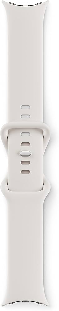 Google Pixel Watch LTE 41mm – Polished Silver with Chalk Band | Fitbit Built-In