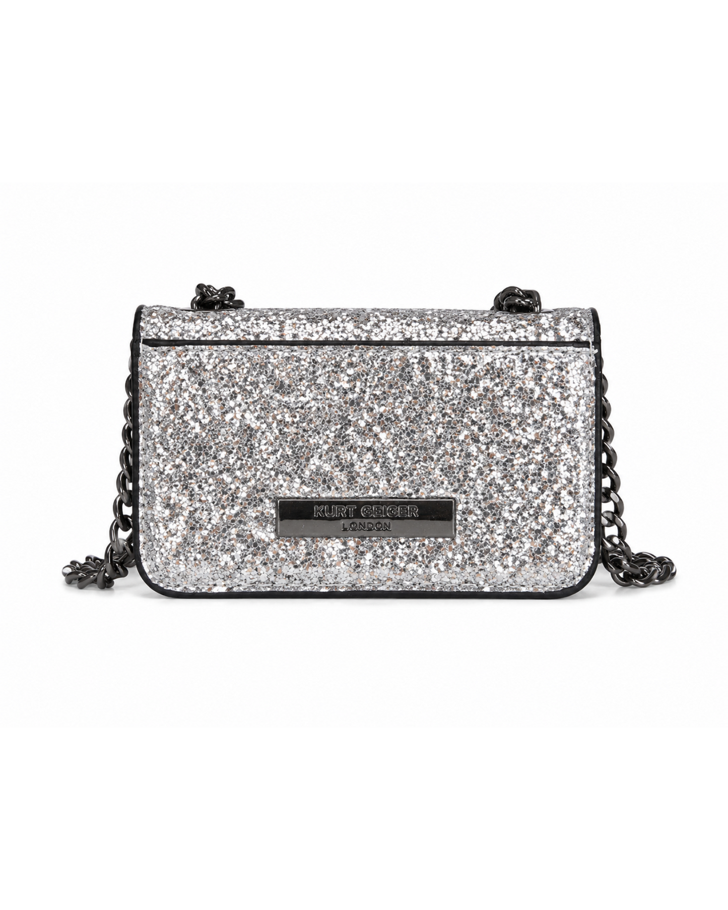 KURT GEIGER LONDON - MICRO KENSINGTON BAG (Silver)