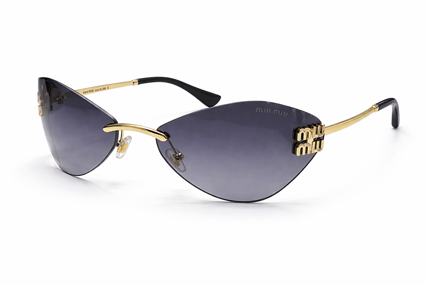 Miu Miu Aurelia Rimless Cat-Eye Sunglasses